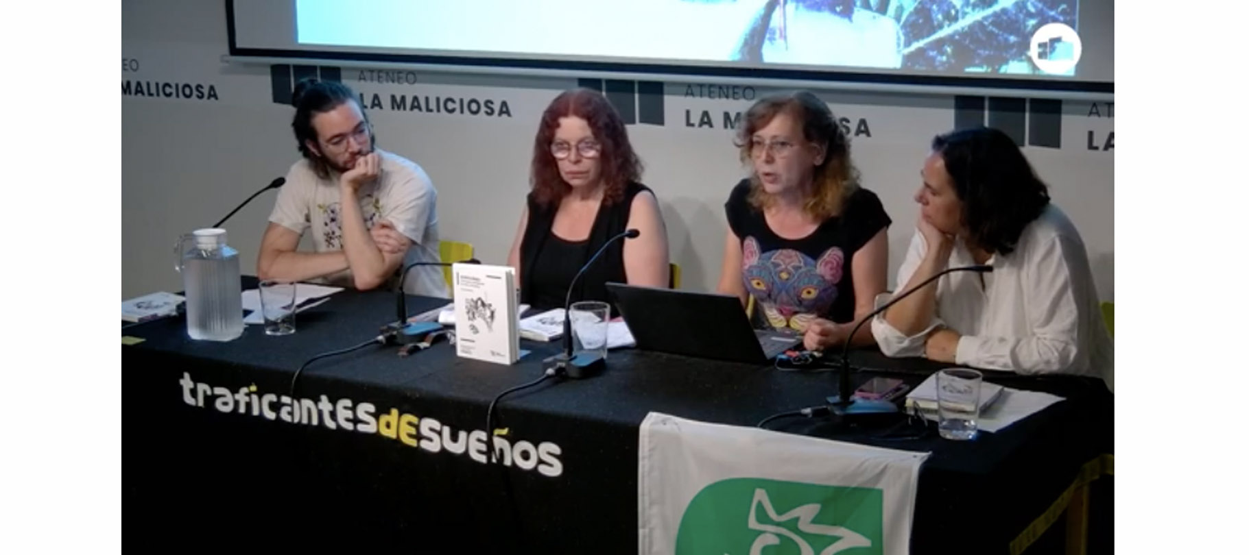 Presentación del libro 'Ecoficciones: cine para sentipensar la crisis climática" de nuestra compañera Asun Bernárdez